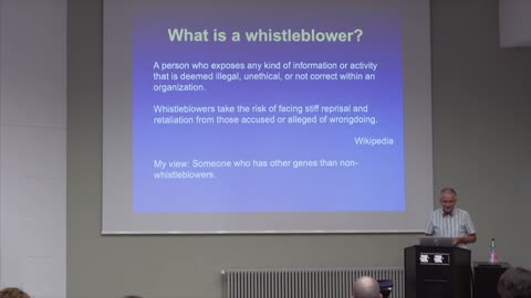 Peter C. Gøtzsche - Whistleblowers in Healthcare