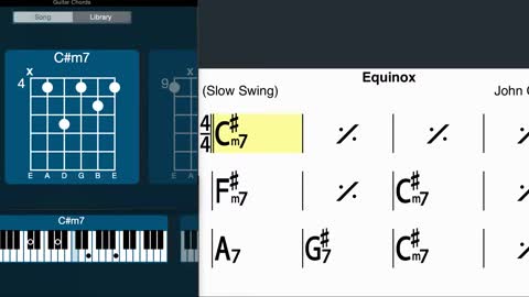 Equinox - iReal Pro - Jazz Tutorial