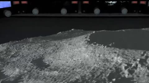Lunar landin animation