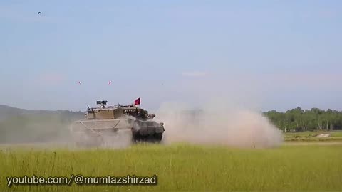 The Leopard 2 battle tank