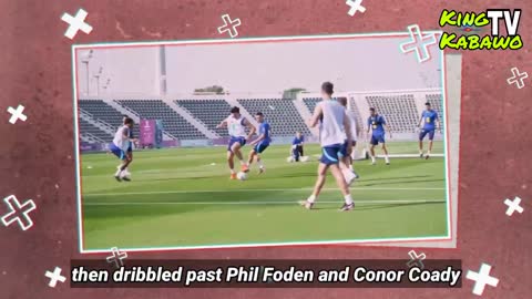 Harry Maguire shocked his teammates when he showed Ronaldinho skill in England training