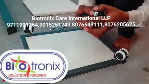 Biotronix Care international Physiotherapy Equipment Z Shaped Trolley 3 Shelves physiotherapy