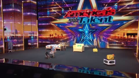 The World's Smartest Dog? Dog Helps Owner Get Ready in an ADORABLE Audition on America's Got Talent!