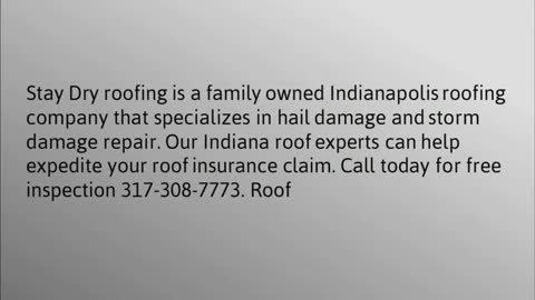 Roofing Contractor Indianapolis