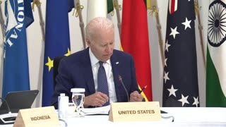 Biden attends the Partnership for Global Insfrastructure and Investment event at the G7 summit