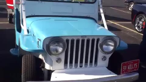 1959 Willy's Jeep DJ3A with Tubby Tug