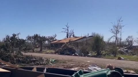 Harrowing tales of survival emerge in Mississippi following tornado in US deep south |