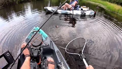 Kayak Fishing with my wife.