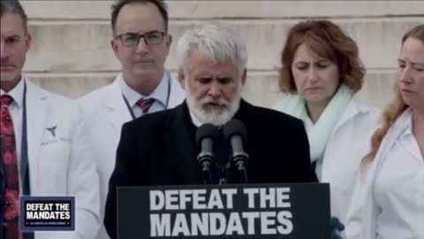 Dr. Malone Speaking At Defeat The Mandates Rally In Washington DC