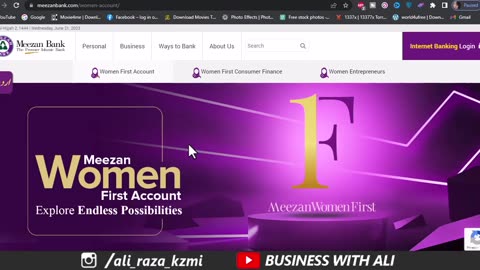 The best savings account for women is the Meezan woman's first account at Meezan Bank.