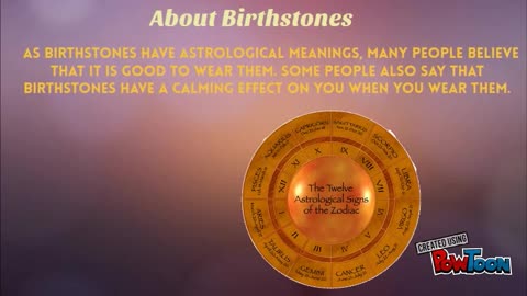 The meaning of birthstones on the personalized necklace