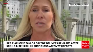 HCNN -BREAKING NEWS: Marjorie Taylor Greene , Biden Family Has Committed