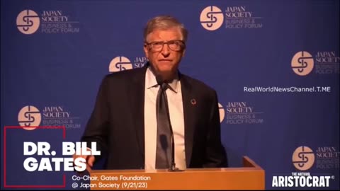 Dr. Bill Gates thoughts on the next PlannedDemic - Japan 21/9/2023