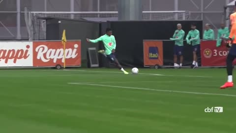 Brazil national team training for World Cup