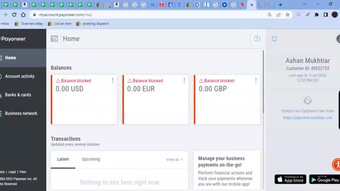 Payoneer Account Blocked Issue Fixed | Unblock Payoneer Blocked Account | How to Reinstate Payoneer