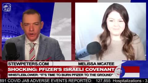 Stew Peters With Melissa McAtee - Pfizer's Israeli Covenant, Whistleblower