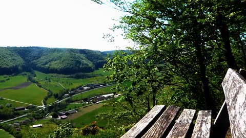 Relax in This Bench and Take a Look at This Breathtaking Panorama