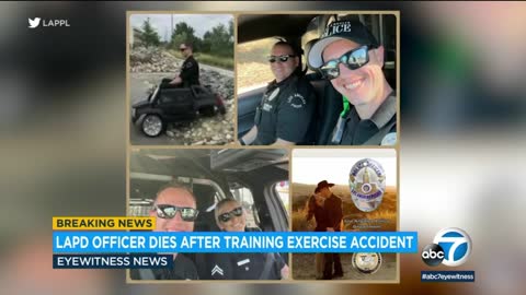 LAPD officer dies after suffering 'catastrophic spinal injury' during training exercise | ABC7