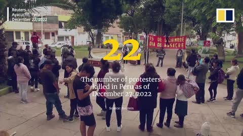 Caught in the crossfire Peru protesters killed in one of the country’s worst unrests