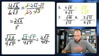 Dividing Radicals