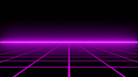 Glowing Purple Grid Lines Tracking