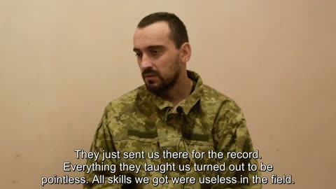 AFU captured servicemen: 'We are fighting for nothing, we are being deceived' 1/2