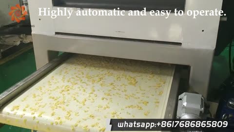 Breakfast cereal instant cornflakes making extruder machine production line