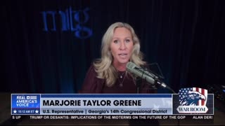 Congresswoman Marjorie Taylor Greene discusses House Leadership Races