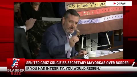 Sen Ted Cruz Crucifies Secretary Mayorkas Over Border