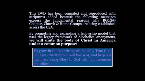 Why BG2G Church? (Part 1 - Intro)