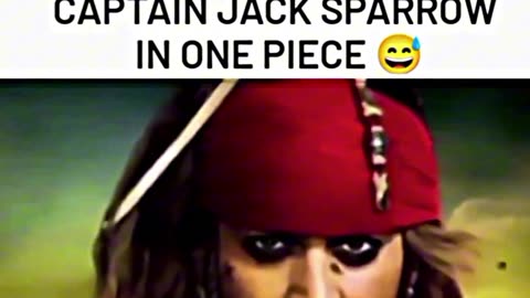 Jack sparrow in one piece