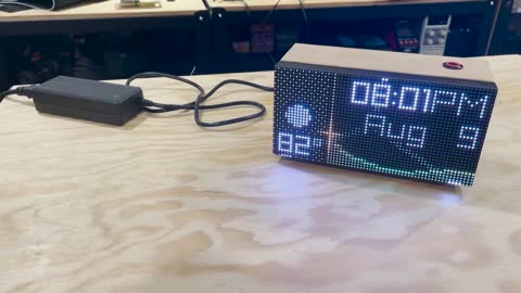 LED Matrix Clock