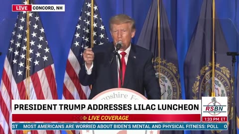 Donald Trump - Speech - New Hampshire Federation of Republican Women Lilac Luncheon - June 27, 2023