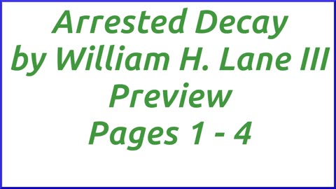 Arrested Decay Preview