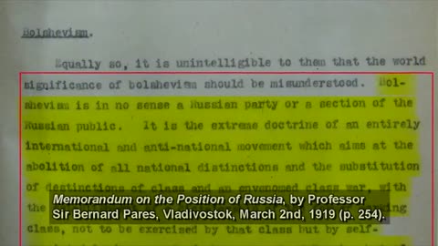 Historical documents linking Jews and Bolshevism