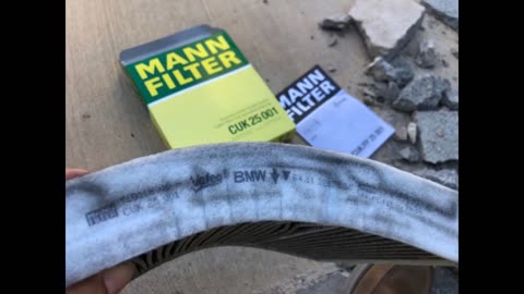 User Review Mann Filter CUK25001 Cabin Air Filter