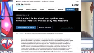 Todd Calander: IEEE Standard for Local and metropolitan area networks - Part 15.6: Wireless Body Area Networks. Abstract: Short-range, wireless communications in the vicinity of, or inside, a human body 2012