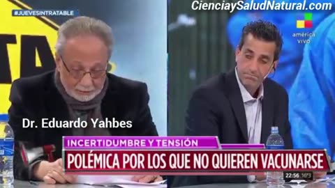 Dr. Eduardo Yahbes "De 48.816 muertos, 43.000 estaban vacunados. Covid 19 Plandemia Coronavirus