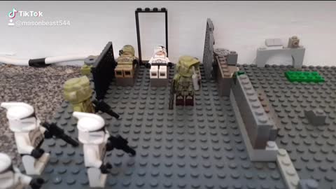 Star wars lego stop motion