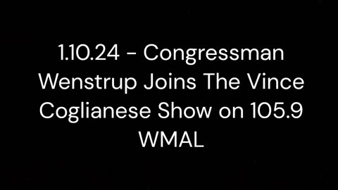 Wenstrup Joins the Vince Coglianese Show to Discuss Findings From Dr. Fauci's Transcribed Interview