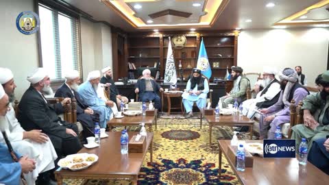 Turkish clerics meet Haqqani in Kabul | ملاقات عالمان ترکی با حقانی در کابل