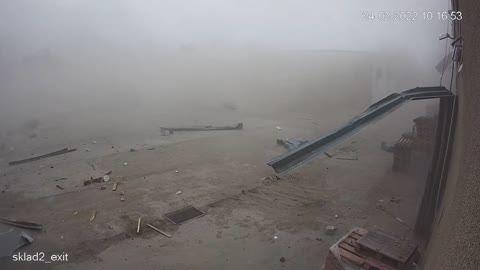 Bomb Blast recorded in CCTV Camera | Russia - ukrain war