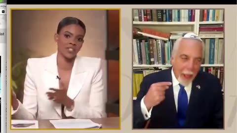 Candace Owens Rabbi Barclay Expose Jewish Supremacy Talking Down To Blacks Who Oppose Gaza Genocide