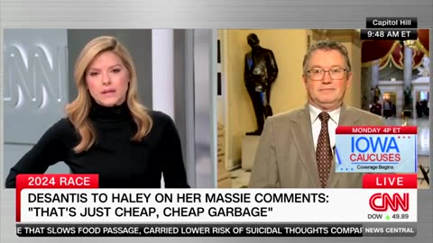 Thomas Massie Finds Out Arguing with a CNN Anchor is Like Arguing with a Brick Wall