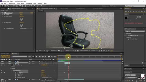 After Effect Lesson#9(Invisible effect)