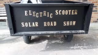 Electric Scooter Solar Road Show Music- J Patrick Morgan-The Ironic Part
