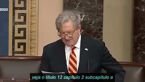 "Momento explosivo no Plenário do Senado: John Kennedy rasga Biden e Yellen...