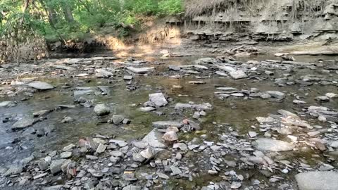 Slow Motion Creek Running