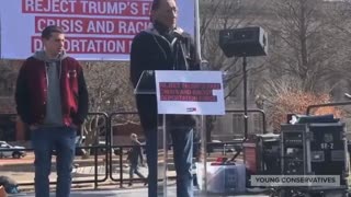 Nathan Phillips Shows Up At Anti-Trump Protest