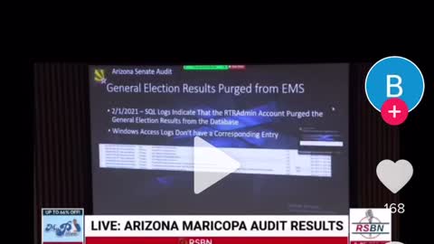 Arizona Audit results live recorded